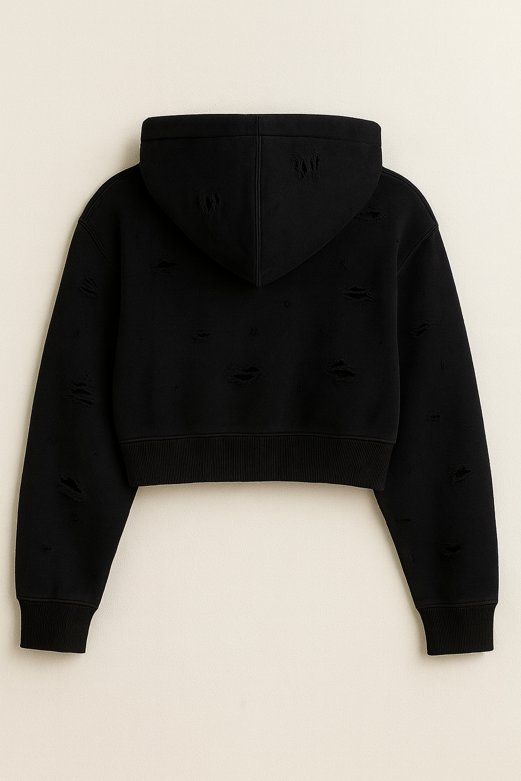Felpa cropped con cappuccio SPECIAL EDITION - 27th
